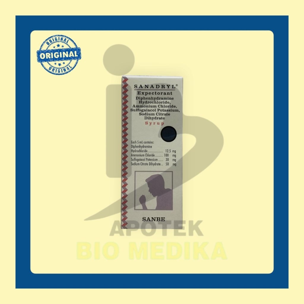 SANADRYL EXP OBAT BATUK SIRUP