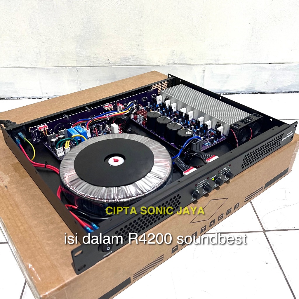 Power Amplifier Soundbest R 4200 / R 4400 / R 4600 — R4200 / R4400 / R4600 – ORIGINAL
