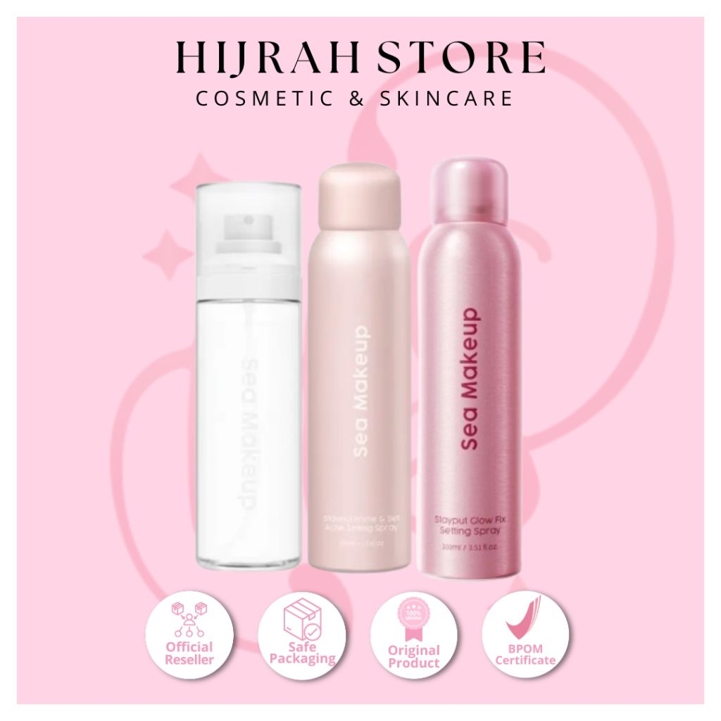 HIJRAH STORE SEA MAKEUP SETTING SPRAY SERIES