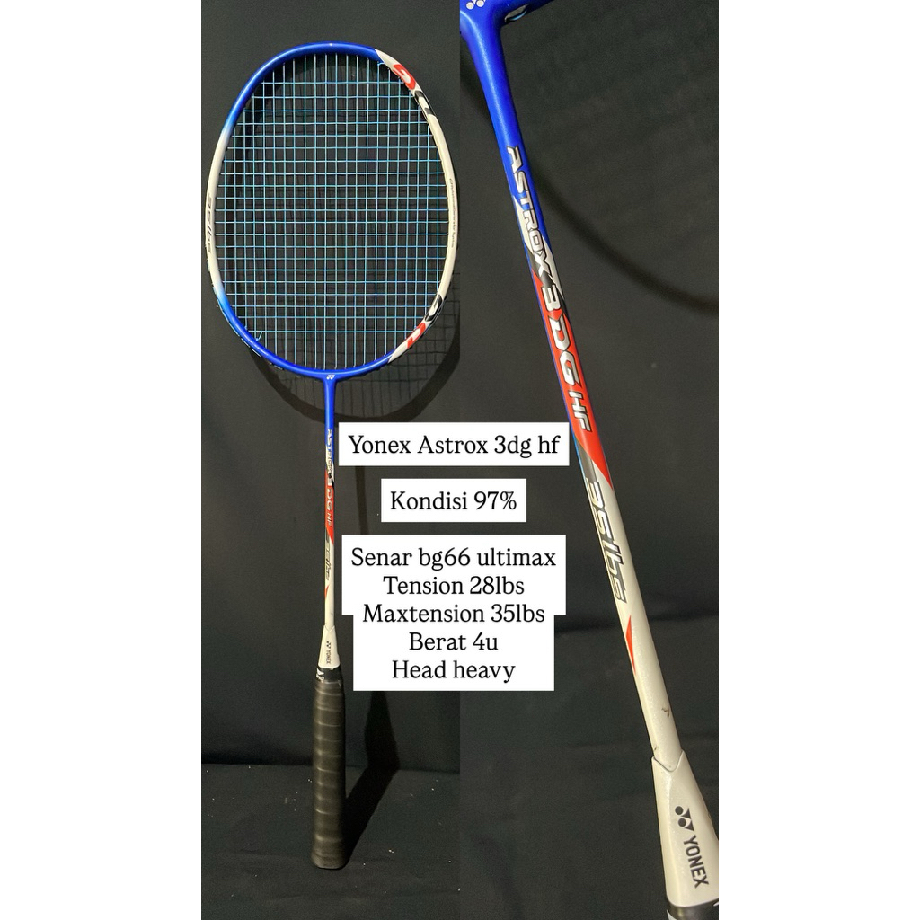 Yonex Astrox 3dg hf