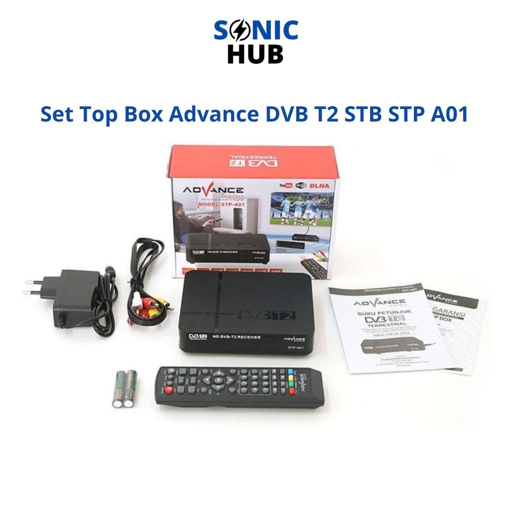 Set Top Box Advance DVB T2 STB STP A01