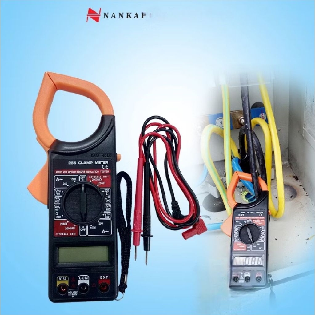 Tang Ampere MY 266 NANKAI ORIGINAL/TANG Ampere Digital NANKAI/Clamp Meter Multifungsi NANKAI