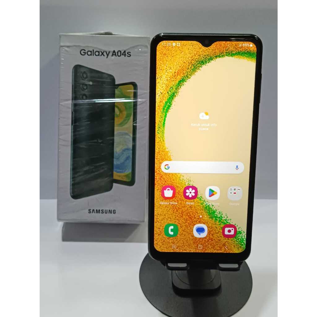 SAMSUNG GALAXY A04S - A047 4/128GB - 83842 GREEN SECOND FULLSET ORIGINAL