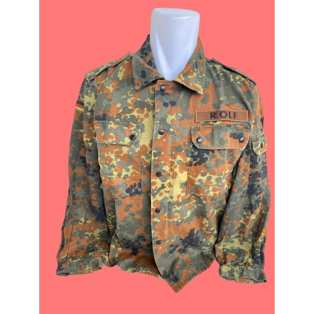 Kemeja BDU Camo Loreng Flecktarn Tentara Jerman Army Original (34)