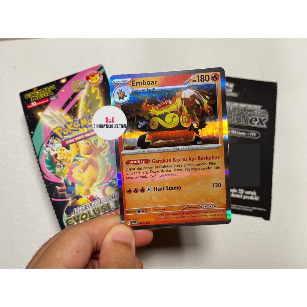 Emboar Holo | Pokemon TCG Indonesia