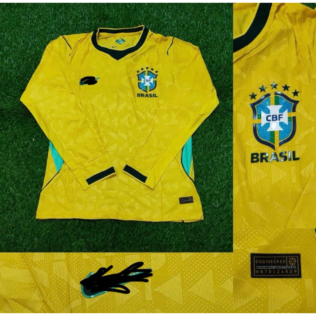 Jersey Kaos Baju Sepak Bola Timnas Brazil Brasil Brazilia Brasilia Home Away 3rd Third 4th Training 