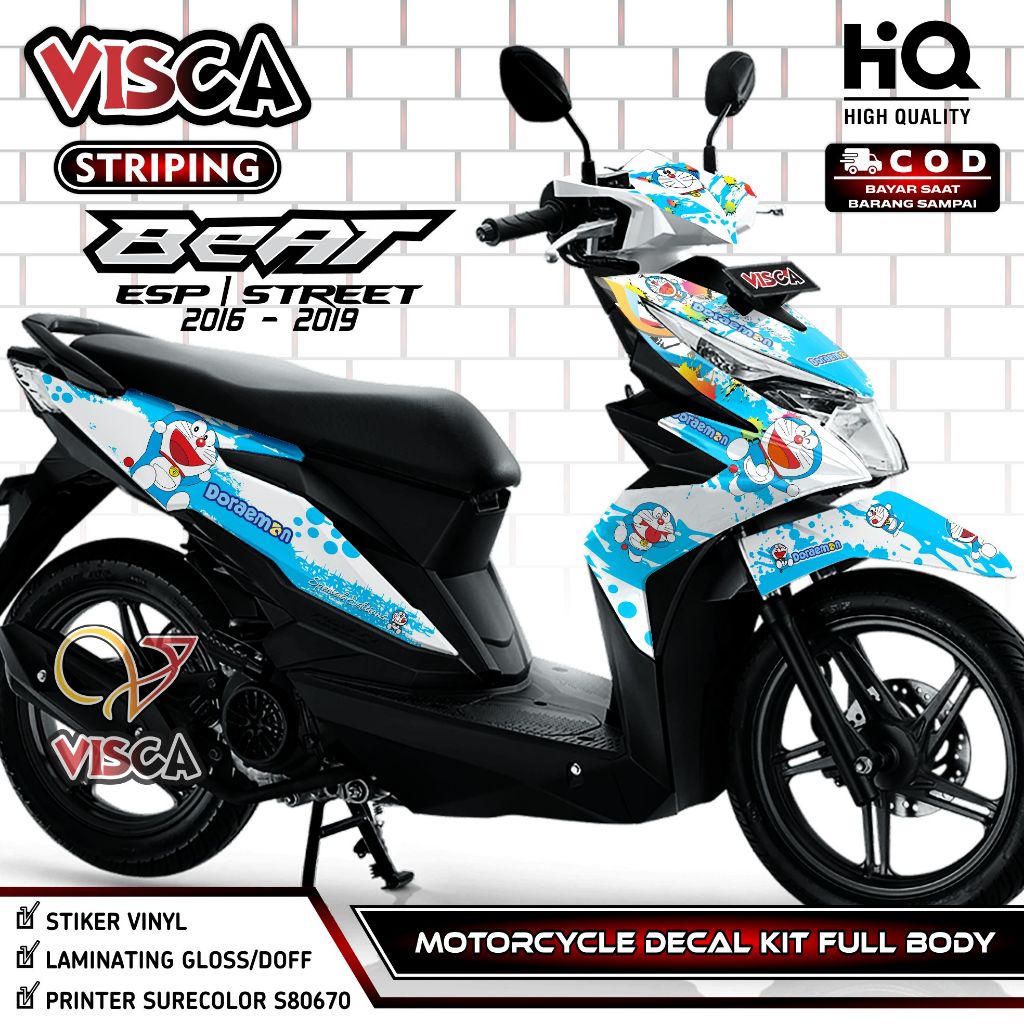 Decal Beat ESP 2016 - Stiker Beat ESP - Dekal Beat ESP 2017 Full Body - Striping Beat ESP 2018 Varia