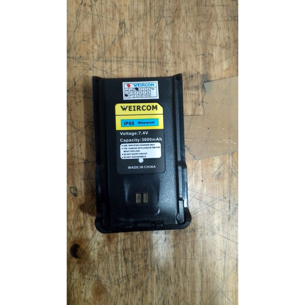 Baterai Weircom 808 baterai WR808 Original