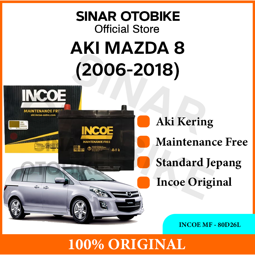 AKI MAZDA 8 INCOE ASTRA MF KERING 80D26L