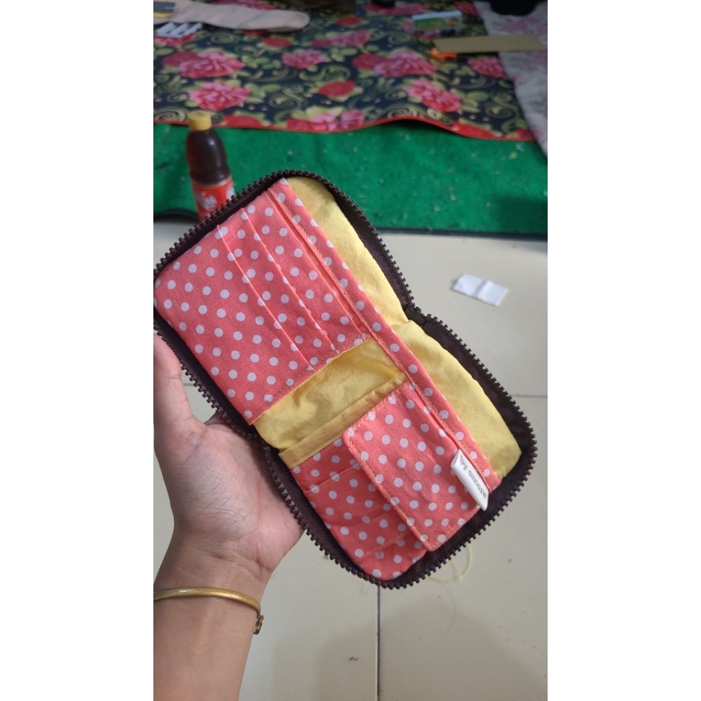 Dompet lipat handmade dompet puff handmade by annasw