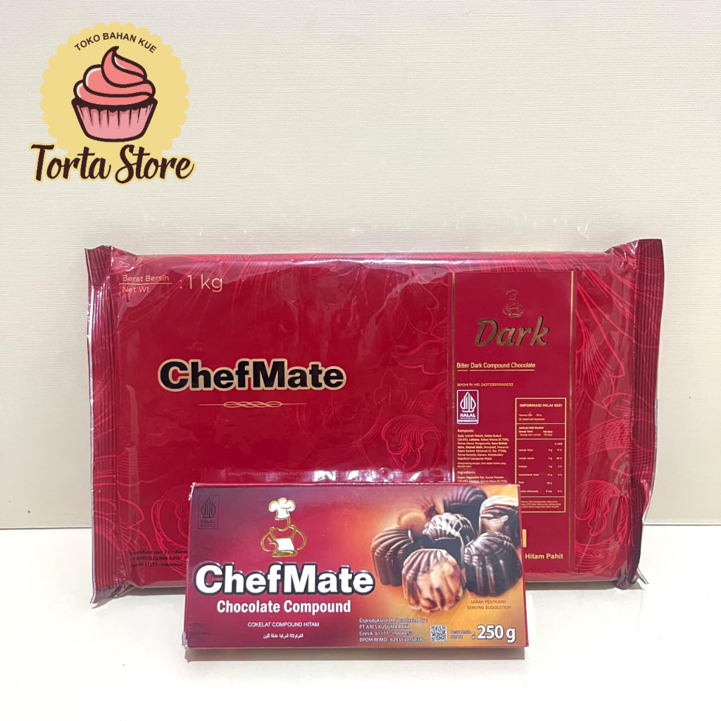 Chefmate Dark Compound / coklat batang Chefmate