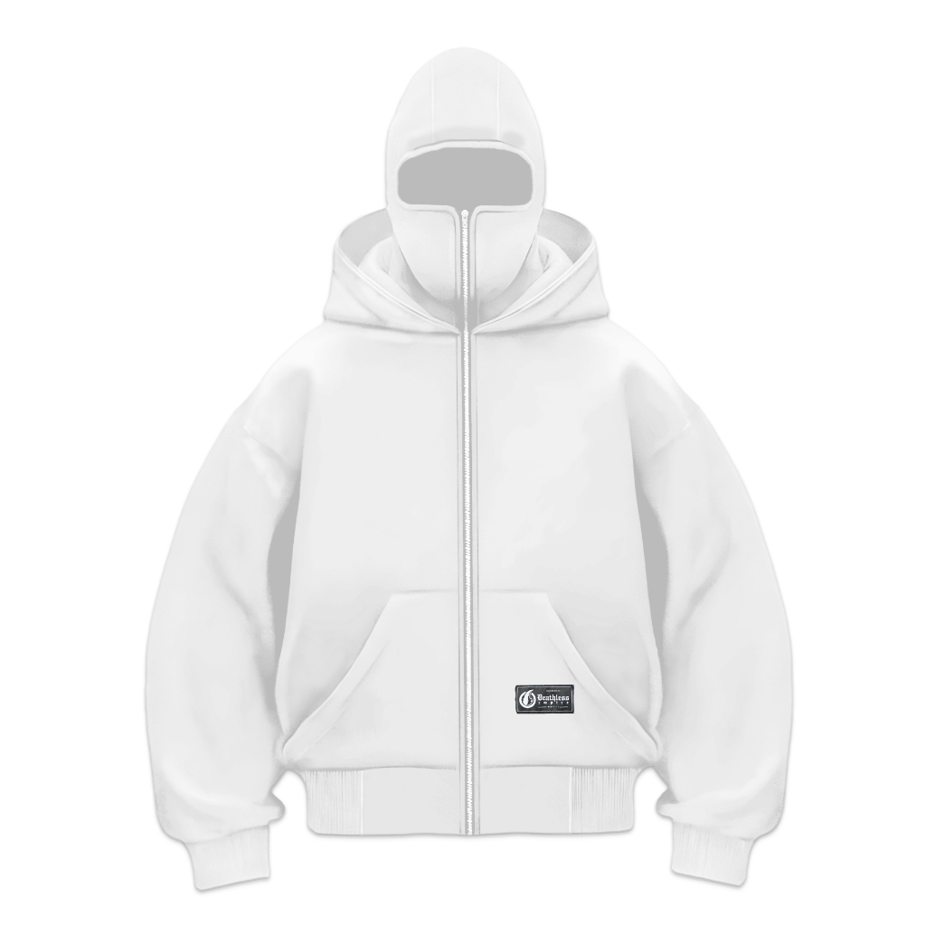 DEATHLESS ZIPPER HOODIE BALACLAVA | ZHB POLOS | HOODIE BALACLAVA SERIES