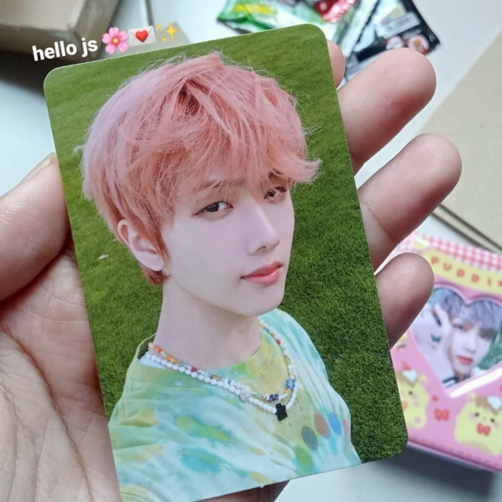Photocard Jisung Hello Future