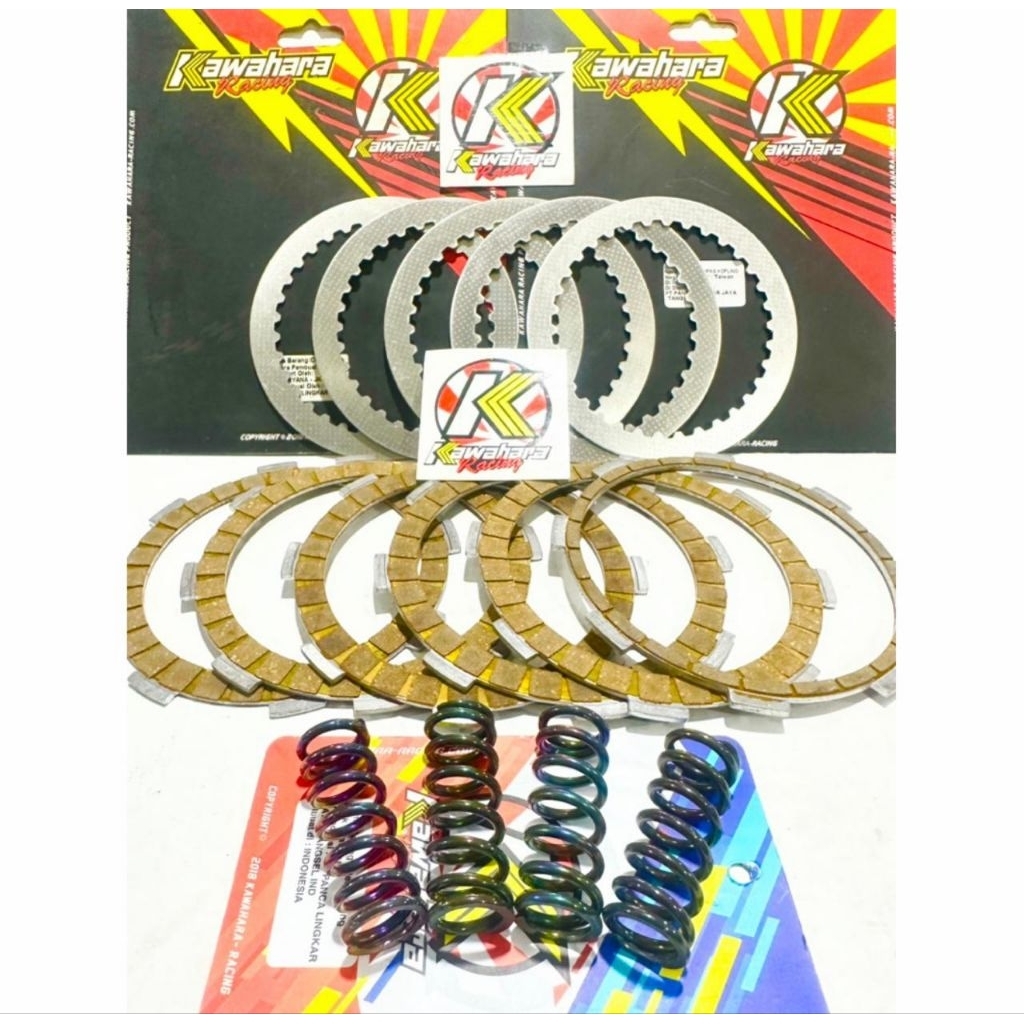 Kampas kopling tiger kawahara racing garansi 100% asli original kampas kopling plat kopling verza ka
