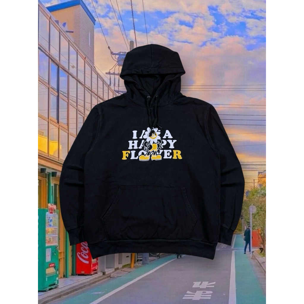 Hoodie Fcmm x RDVZ Big Logo Black