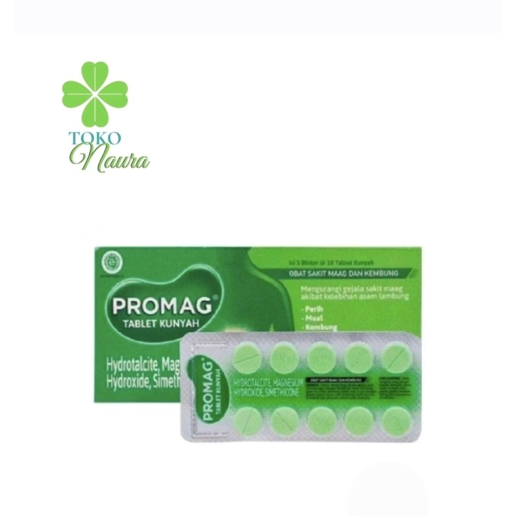 PROMAG TABLET 1 BOX ISI 3 STRIP