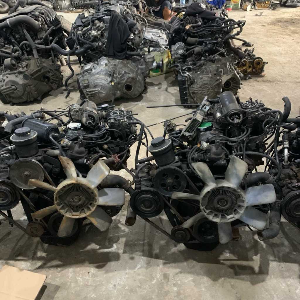 engine mesin toyota kijang 7k matik elektrik copotan ex singapor bergaransi