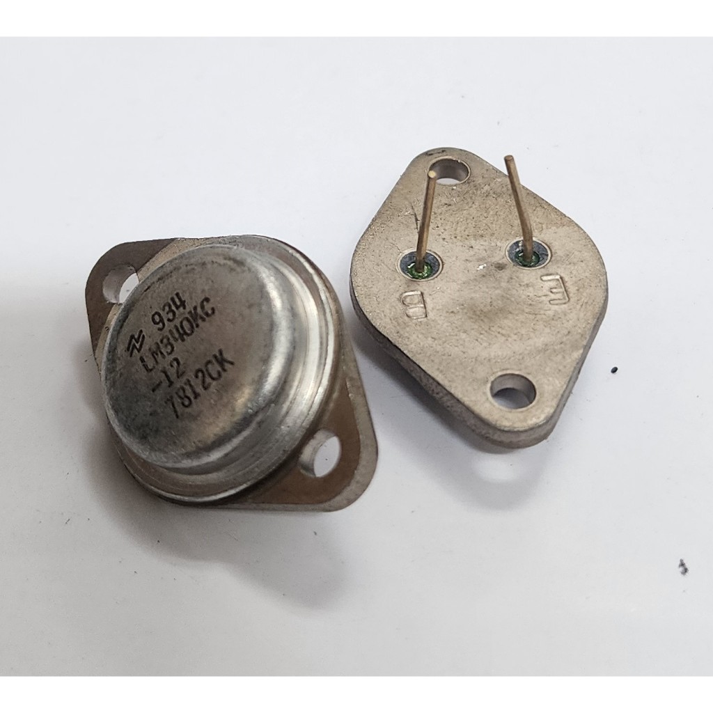 IC LM340KC-12 7812CK 7812 12V 1.5A Voltage Regulator - Bentuk Jengkol TO-3 - Harga per 1 pcs