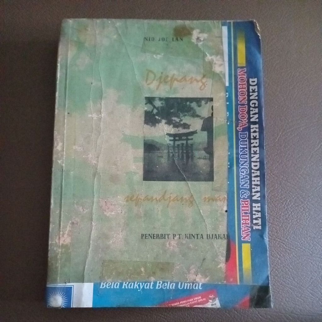 BUKU DJEPANG SEPANDJANG MASA - NIO JOE LAN