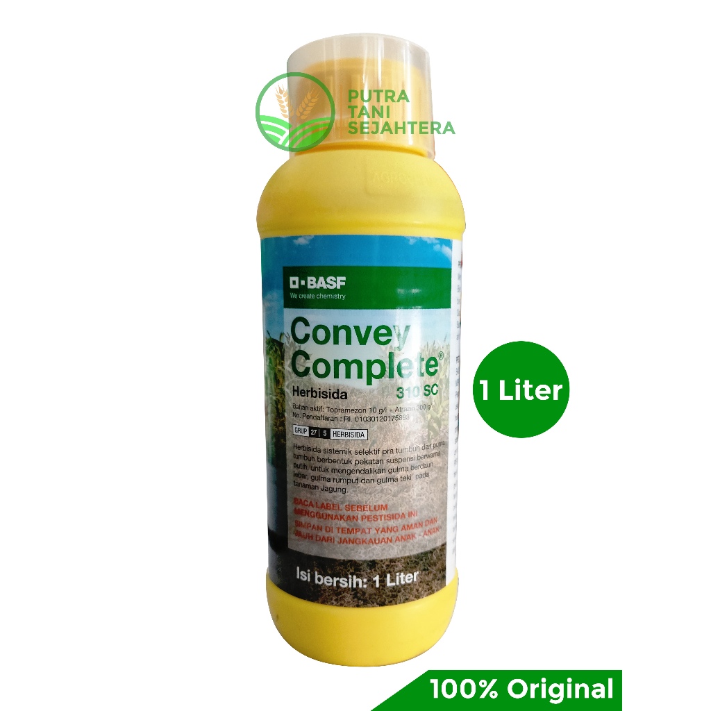 Herbisida Jagung CONVEY COMPLETE 310SC kemasan 1 Liter Herbisida selektif sistemik tanaman jagung