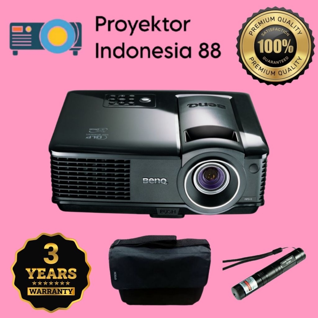 Proyektor Benq MP 512 / MP512 / Benq 512 / Proyektor Benq / Benq / Projector