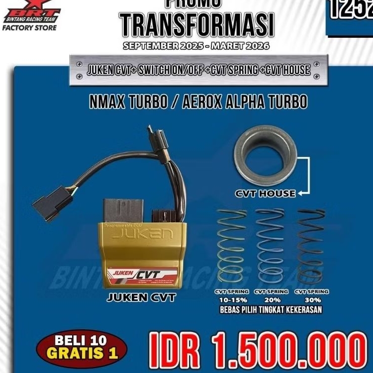 JUKEN CVT NMAX AEROX TURBO