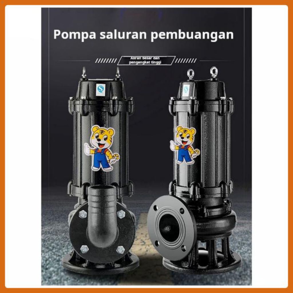 Somy Pompa Celup AIr Kotor 11KW-55KW Pompa Lumpur / Pompa Tangki Sepitink / Pompa Industri 380V - 10