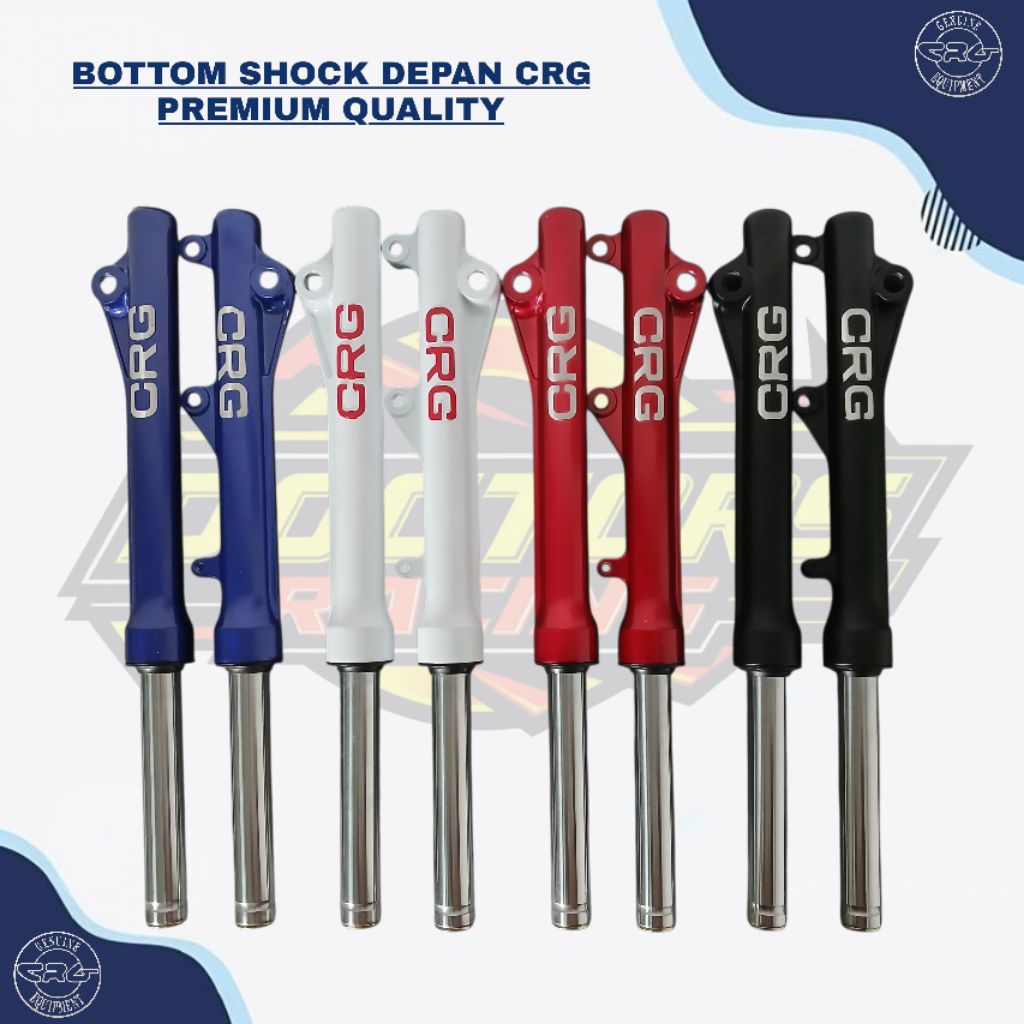 Shock Assy Depan CRG Shock Breaker Depan CRG Model Standar Motor Matic Beat Vario Scoopy Beat Deluxe