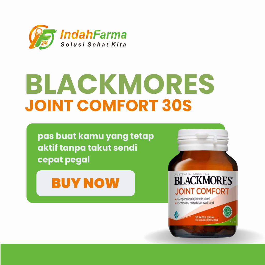 BLACKMORES JOINT COMFORT 30 KAPSUL - Suplemen Herbal untuk Sendi
