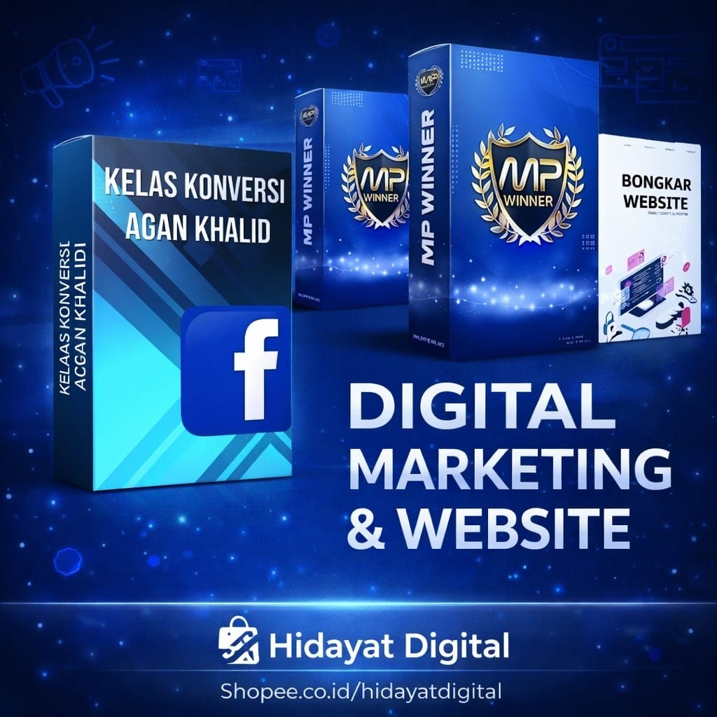 Kelas Konversi Agan Khalid - MP Winner - Bongkar Website Andi Digital- (bahasa Indonesia)