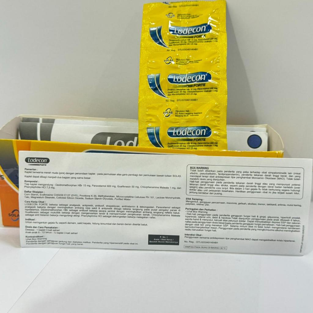 Lodecon Forte 10 Kaplet/Strip