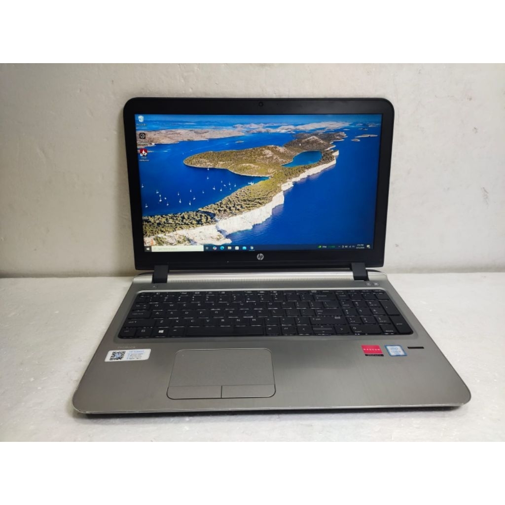 Laptop hp probook 450 G3 core i7-6500U Ram 8GB ssd 128GB keyboard backlight layar FHD double vga ser