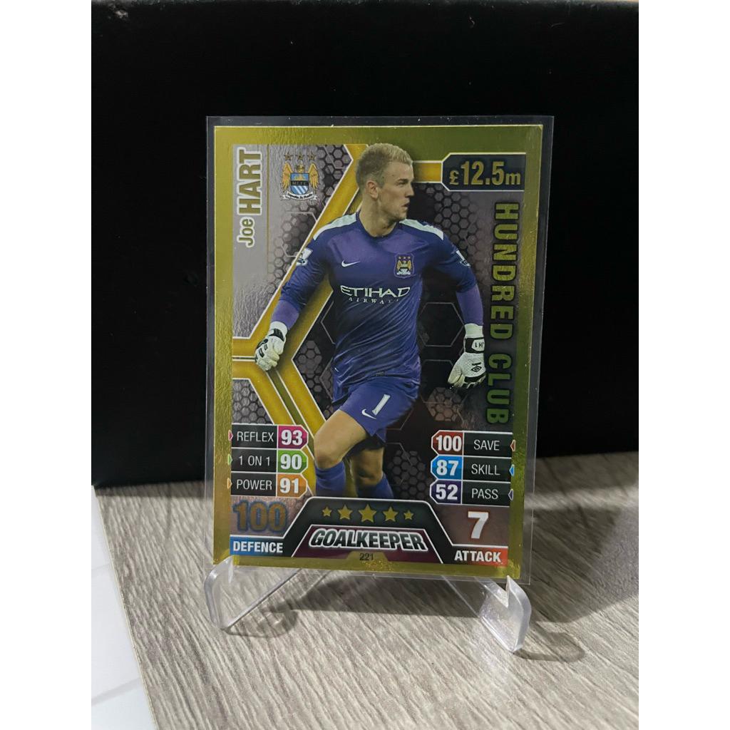 Joe Hart "Hundred club", topps match attax 2013/2014