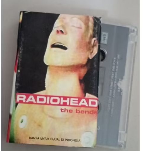kaset pita radiohead album.the bends