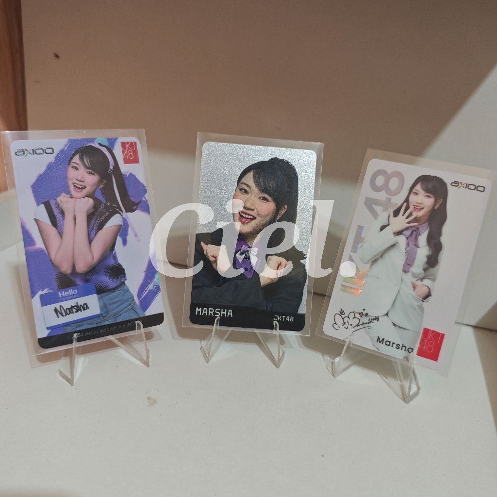 Photocard - PC Marsha JKT48 x Axioo V1 V2 V3