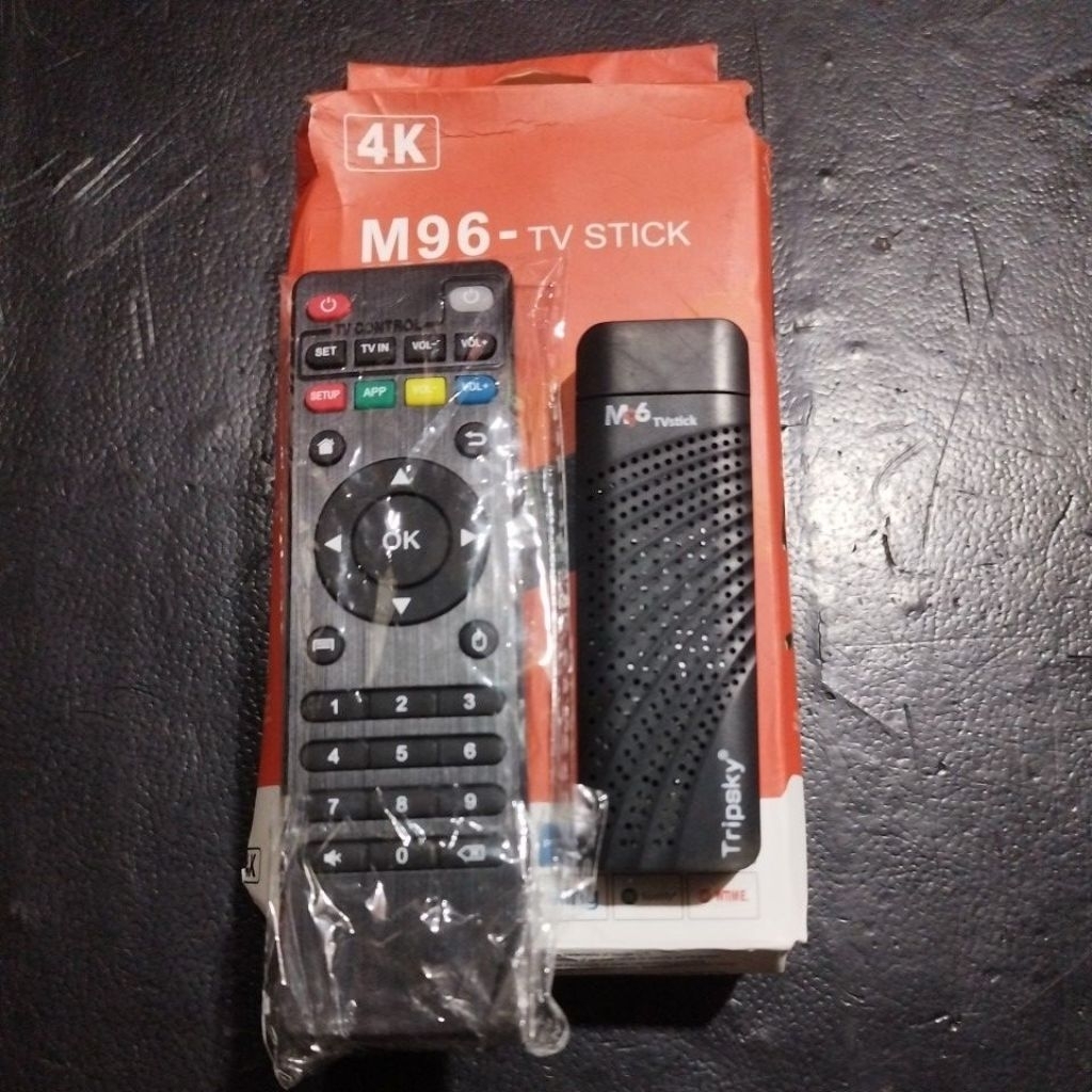 TRIPSKY M96 TV STICK ANDROID 12/13 OS RAM 4/8GB