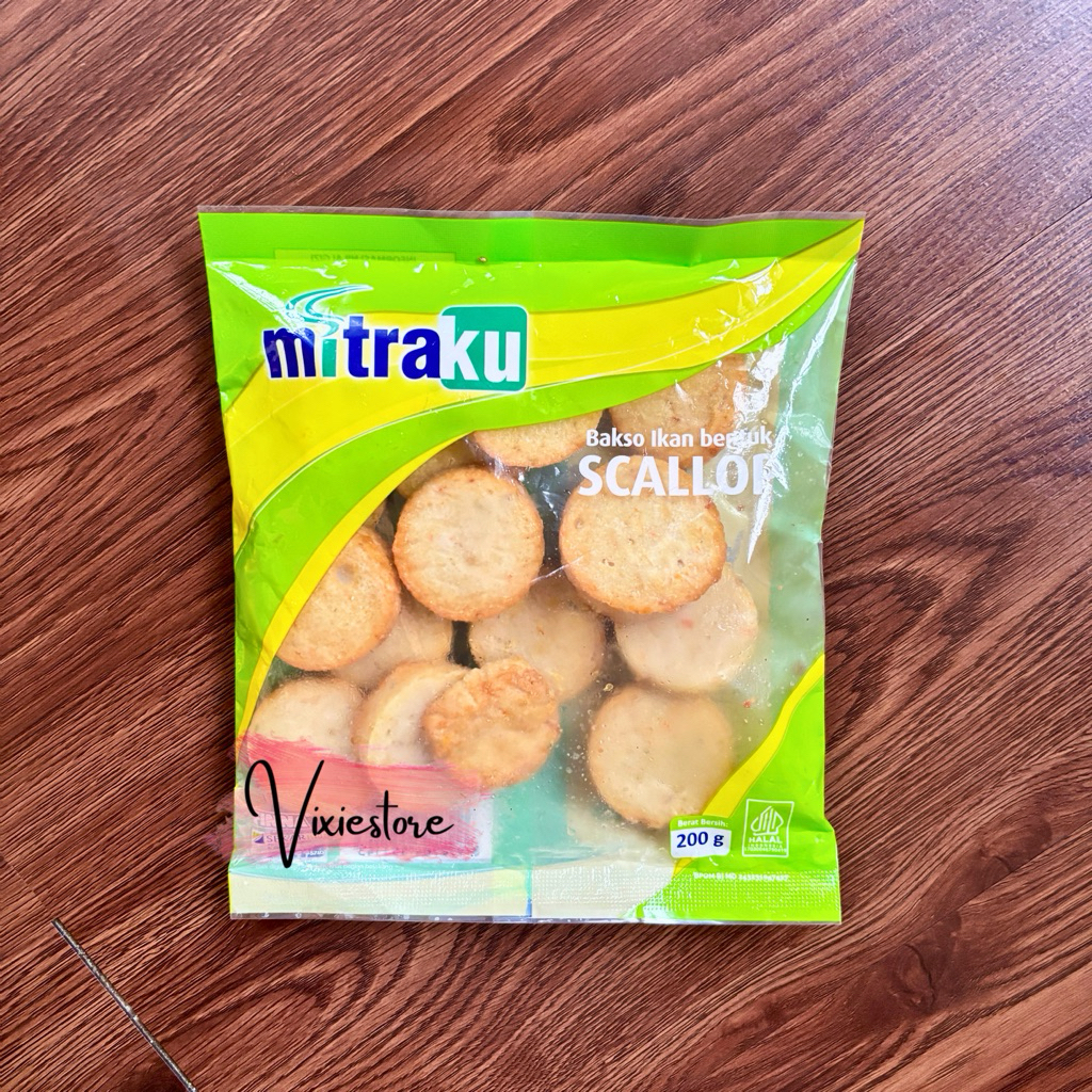 Mitraku Scallop Ikan 200gr