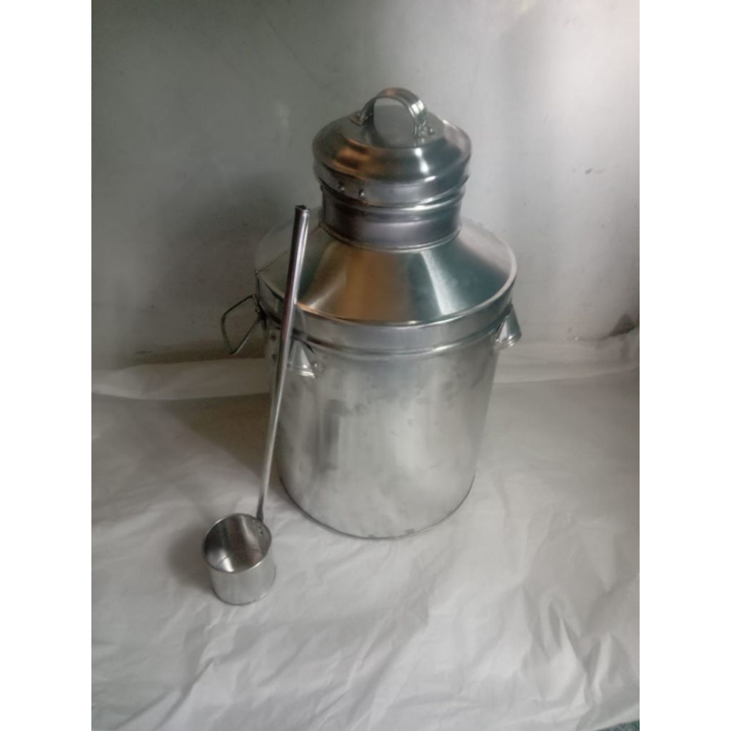 dandang bajigur almunium ukuran 28 cm /panci bandrek/susu jahe anget