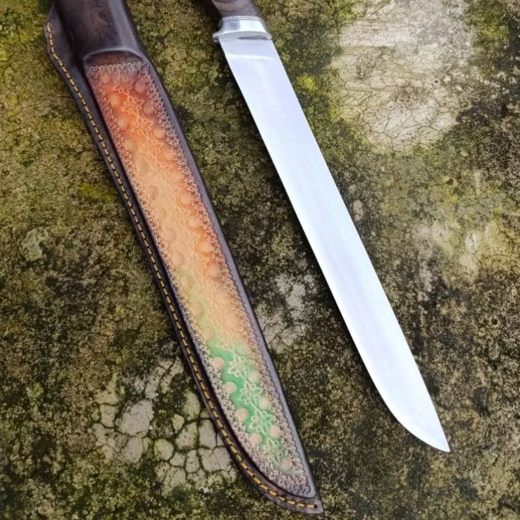 Jagal Sembelih Bahan ASLI WILLYS GEN2 ORIGINAL + Sarung Kulit Sapi ASLI