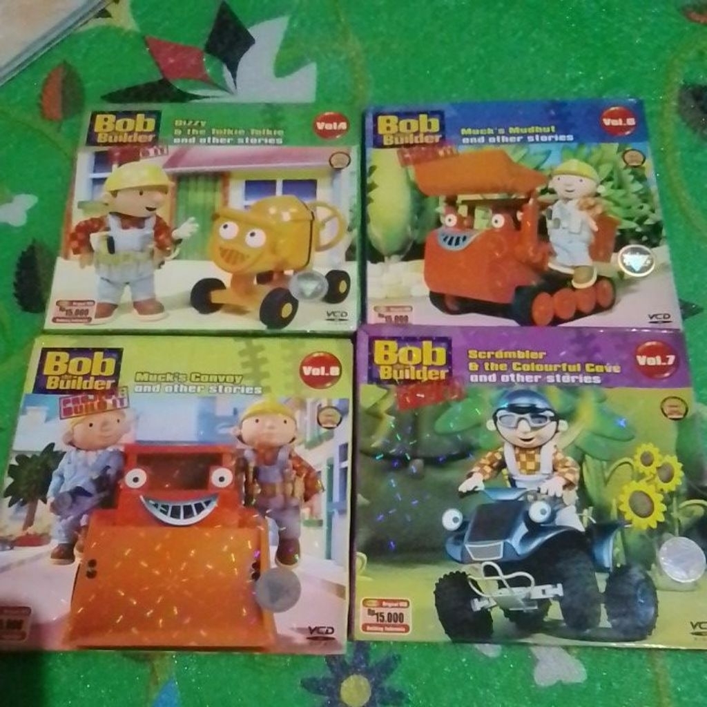VCD BOB THE BUILDER SEPAKET