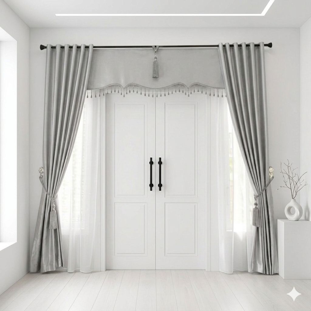 1 SET GORDEN BLACKOUT EMBOS MODEL PONI LAYAR