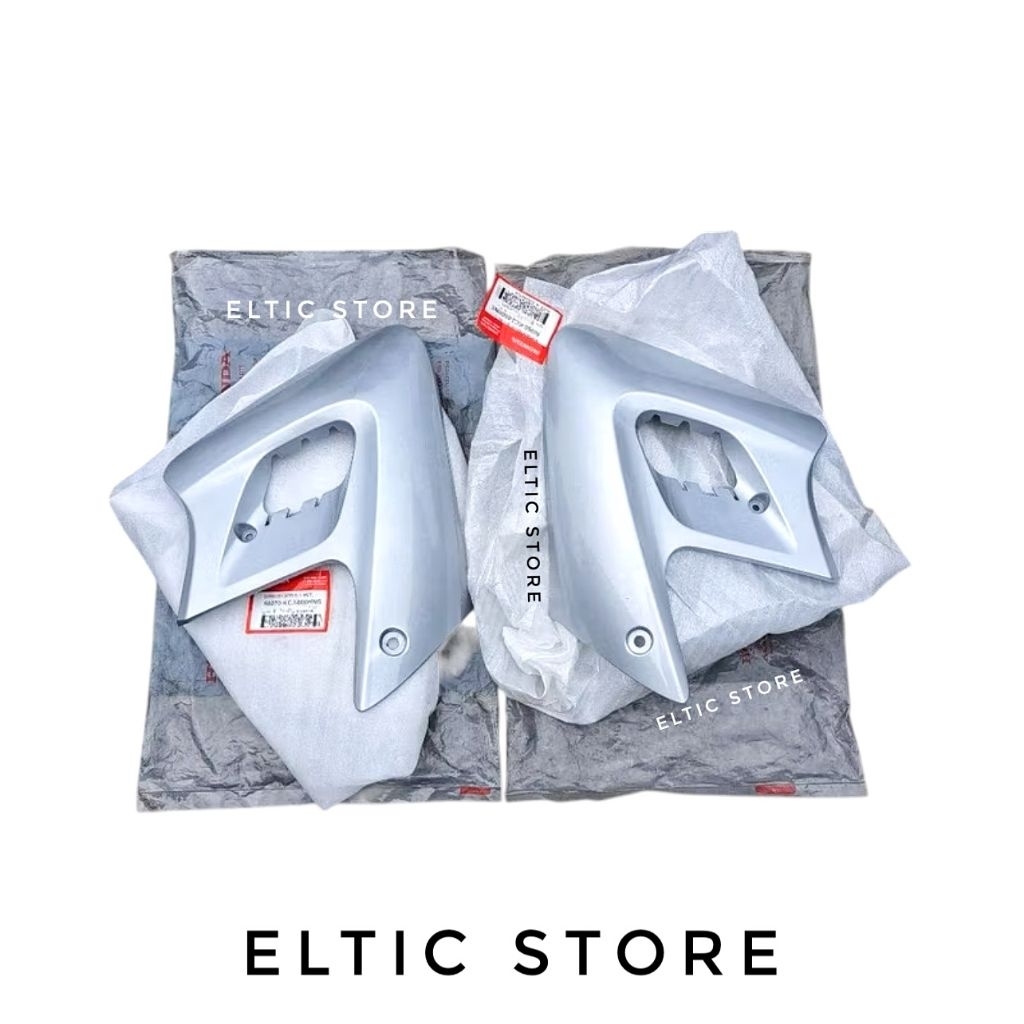 Cover Tangki Set Silver Honda Tiger Revo Awal Original AHM