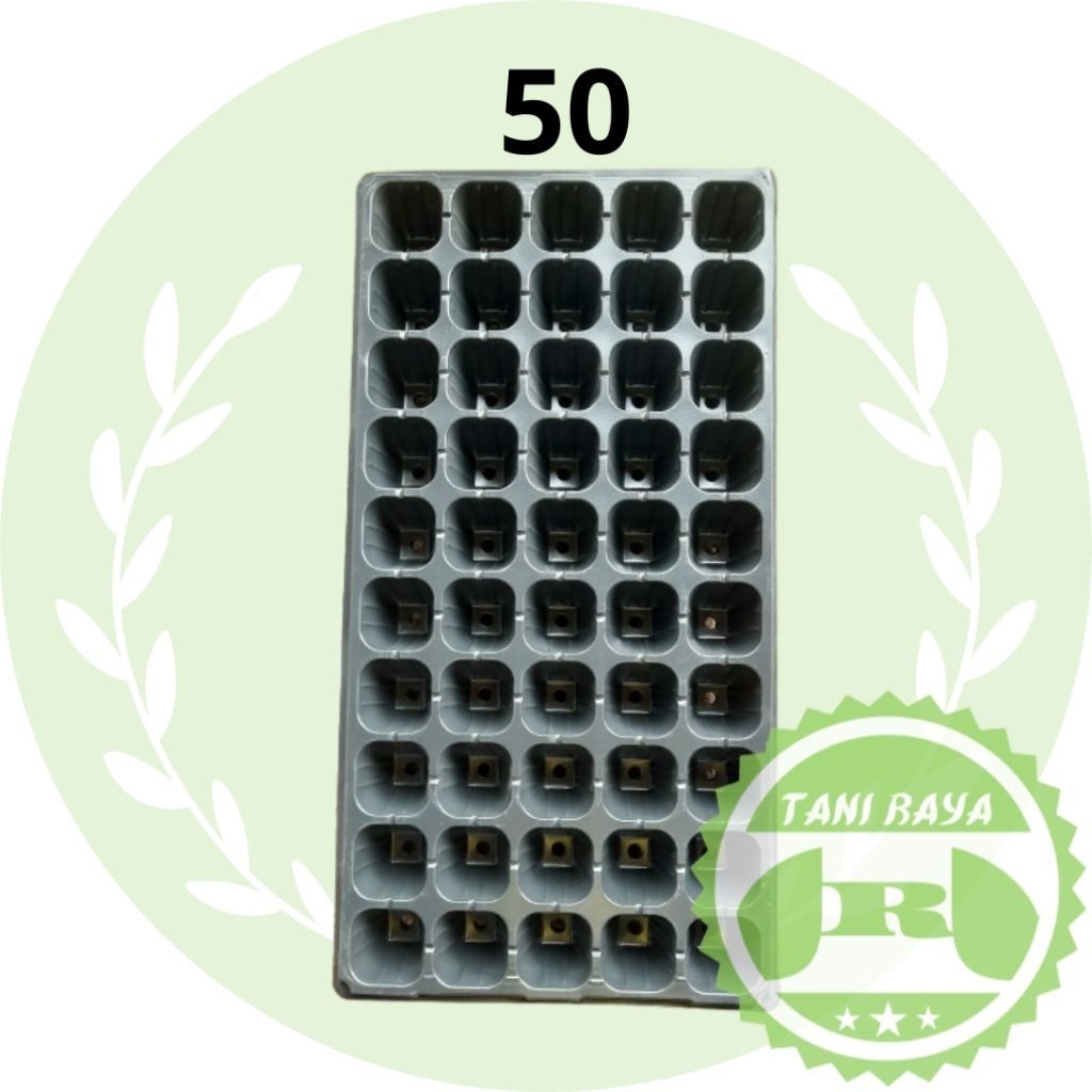 POT TRAY SEMAI 50 LUBANG
