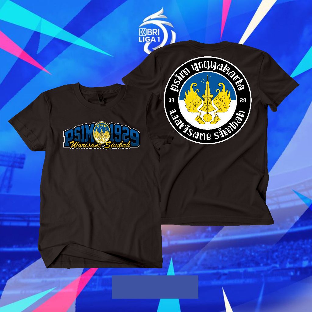 KAOS SUPORTER PSIM JOGJA warisane simbahbrajamustifans jogja