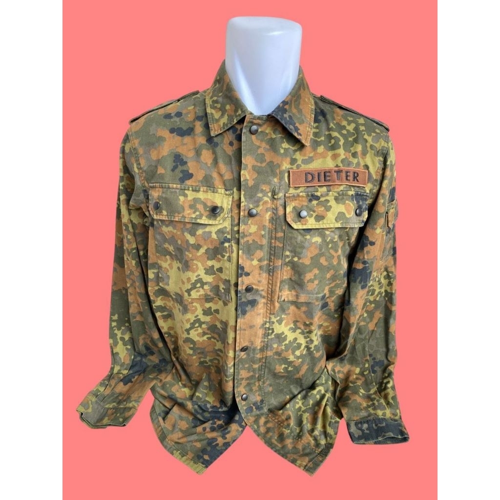 Kemeja BDU Camo Loreng Flecktarn Tentara Jerman Army Original (39)
