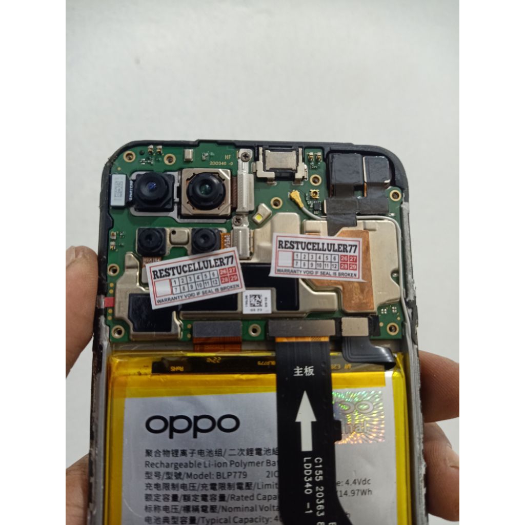 MESIN OPPO RENO 4F NORMAL TETSTED