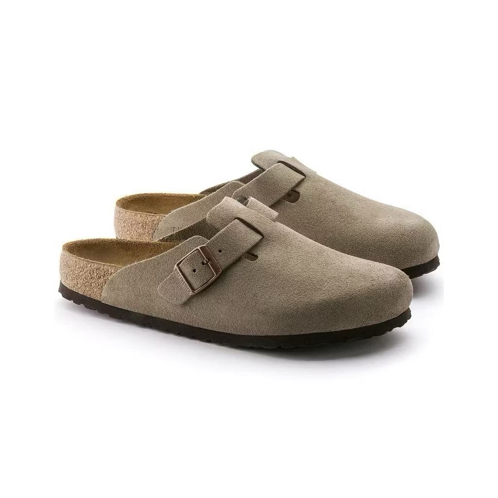 [SALE] BIRKENSTOCK BOSTON TAUPE BNIB GARANSI 100% ORIGINAL