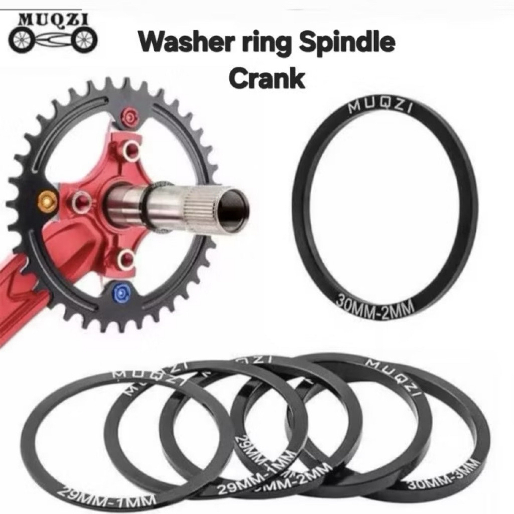MUQZI Ring Spacer Washer ARM CRANK BB Bottom Bracket BB DUB GXP BB86 92 PF30 BB30 Crank Spindle Sepe