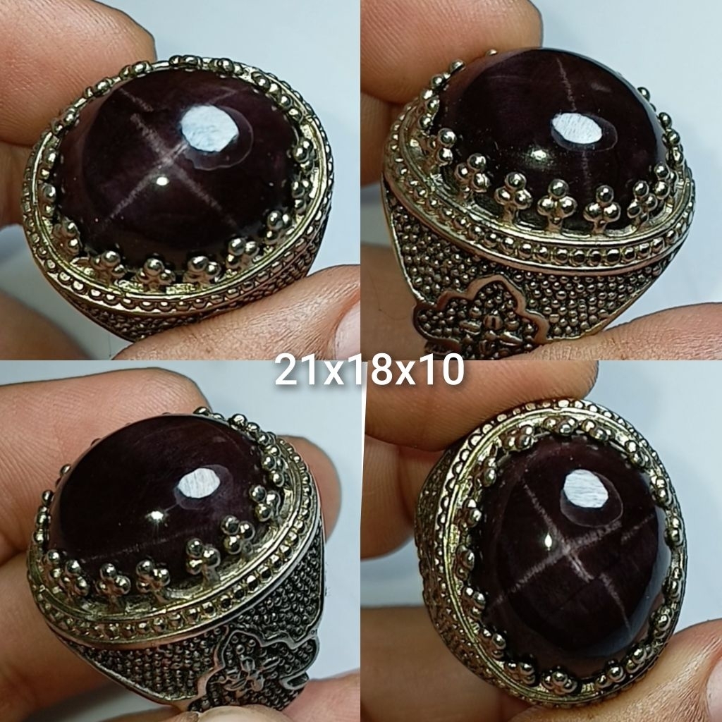 NATURAL GARNET STAR BIG SIZE STAR MENYALA