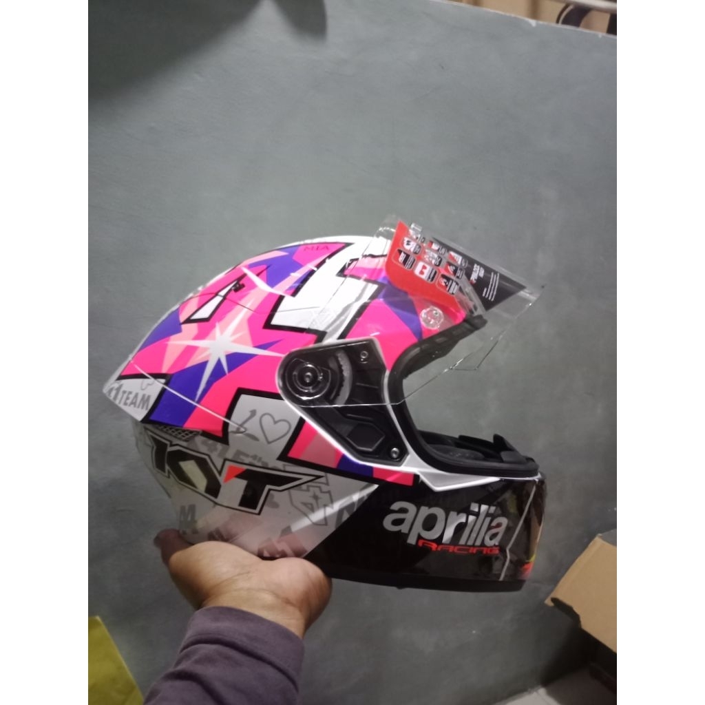 HELM KYT TT COURSE REPAINT ESPARGARO 2021
